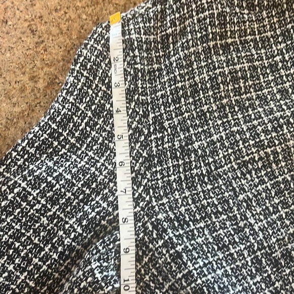 Shein black and white Blazer sz 12 - Picture 6 of 8